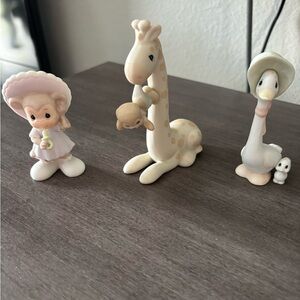 Charming Animal Figurine Trio Precious Moments